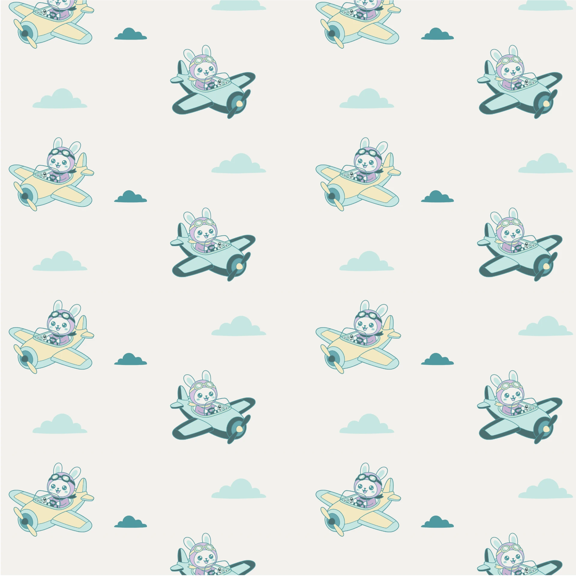 Little Aviator fabric swatch